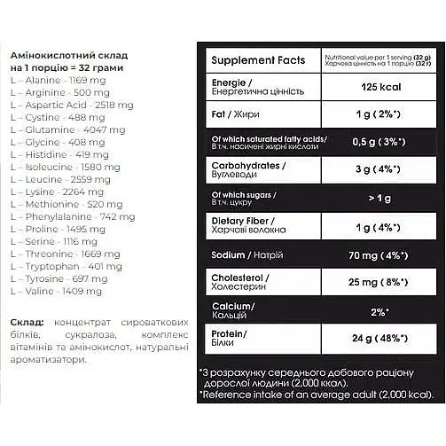 Протеин Powerful Progress 100% Whey Protein Instant Banana 1000 г - фото 2