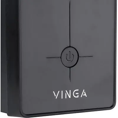 Пристрій безперебійного живлення Vinga LCD 2000VA metall case (VPC-2000M) - фото 4