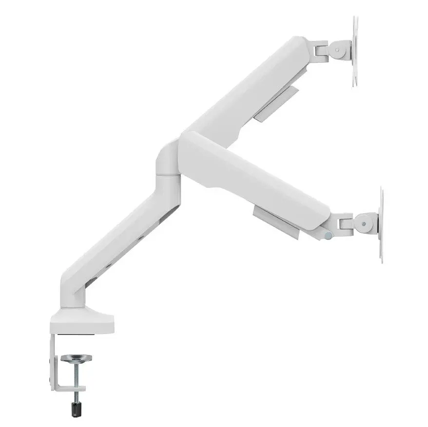 Кронштейн настольный для 2 мониторов 17-35 дюйма Officepro MA-442-W White - фото 3