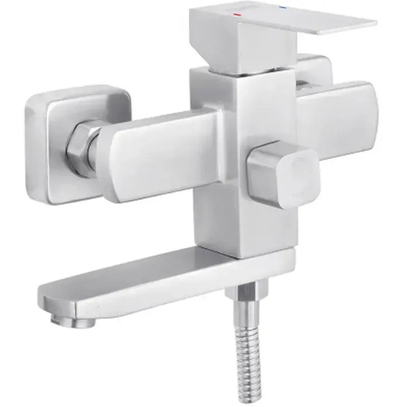 Змішувач Kroner Edelstahl Kubus-ESG010 + змішувач Edelstahl Kubus-ESG060 (CVS30150) - фото 6