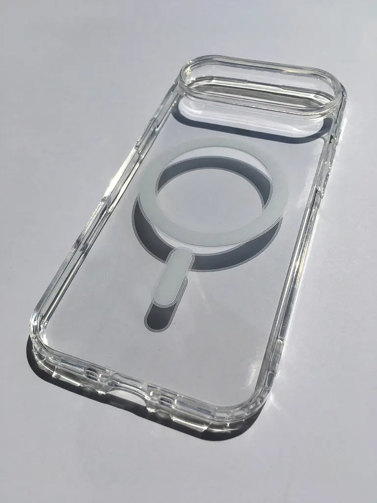 Протиударний чохол для Apple iPhone 17 AIR Clear Case Ultra Hybrid MagSafe Прозорий з магнітом - фото 8