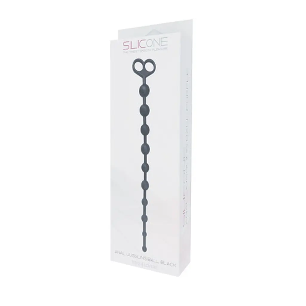 Анальний ланцюжок Toyz4lovers Fallo, 33.6 см (чорний) - фото 2