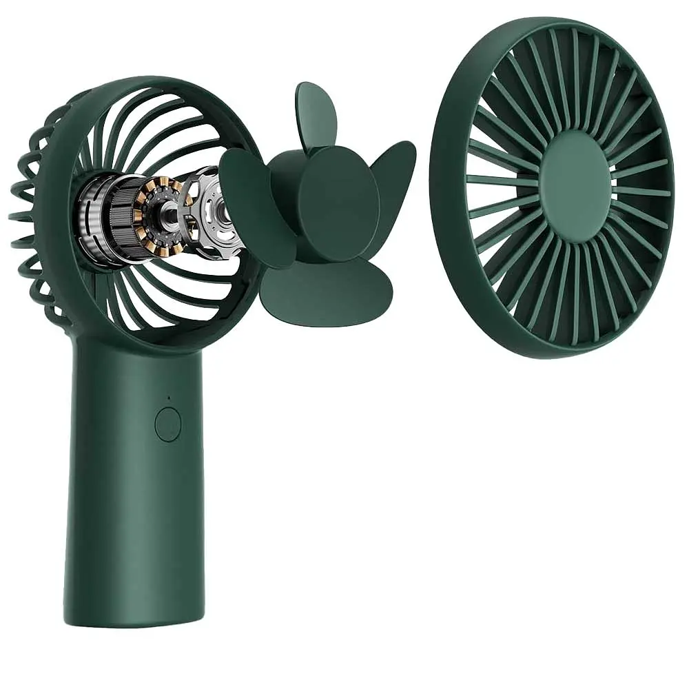 Портативний вентилятор Xiaomi JisuLife Handheld Fan Life6 (FA20X) Green - фото 3