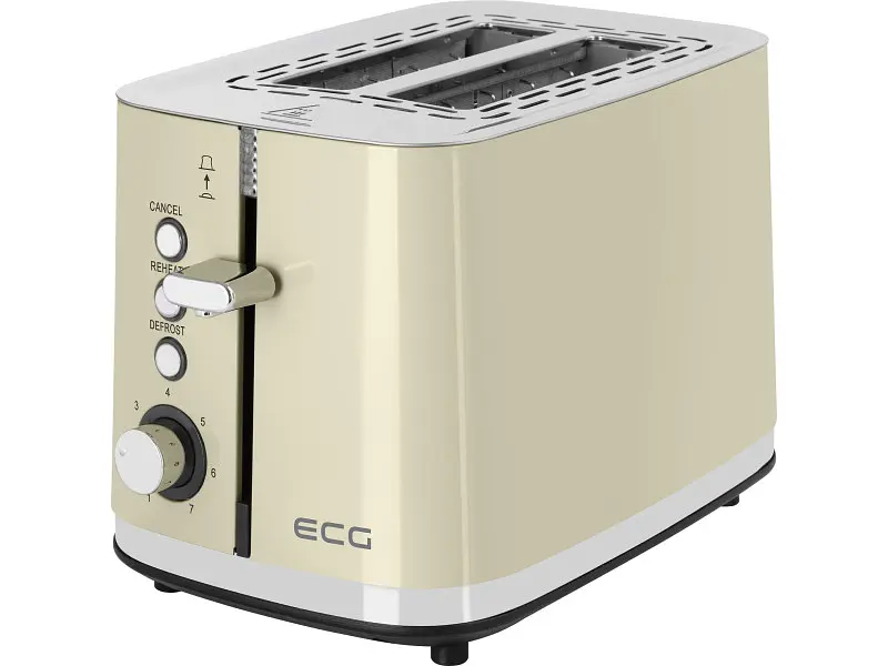 Тостер ECG ST 2766 Vintage Vanilla - фото 5