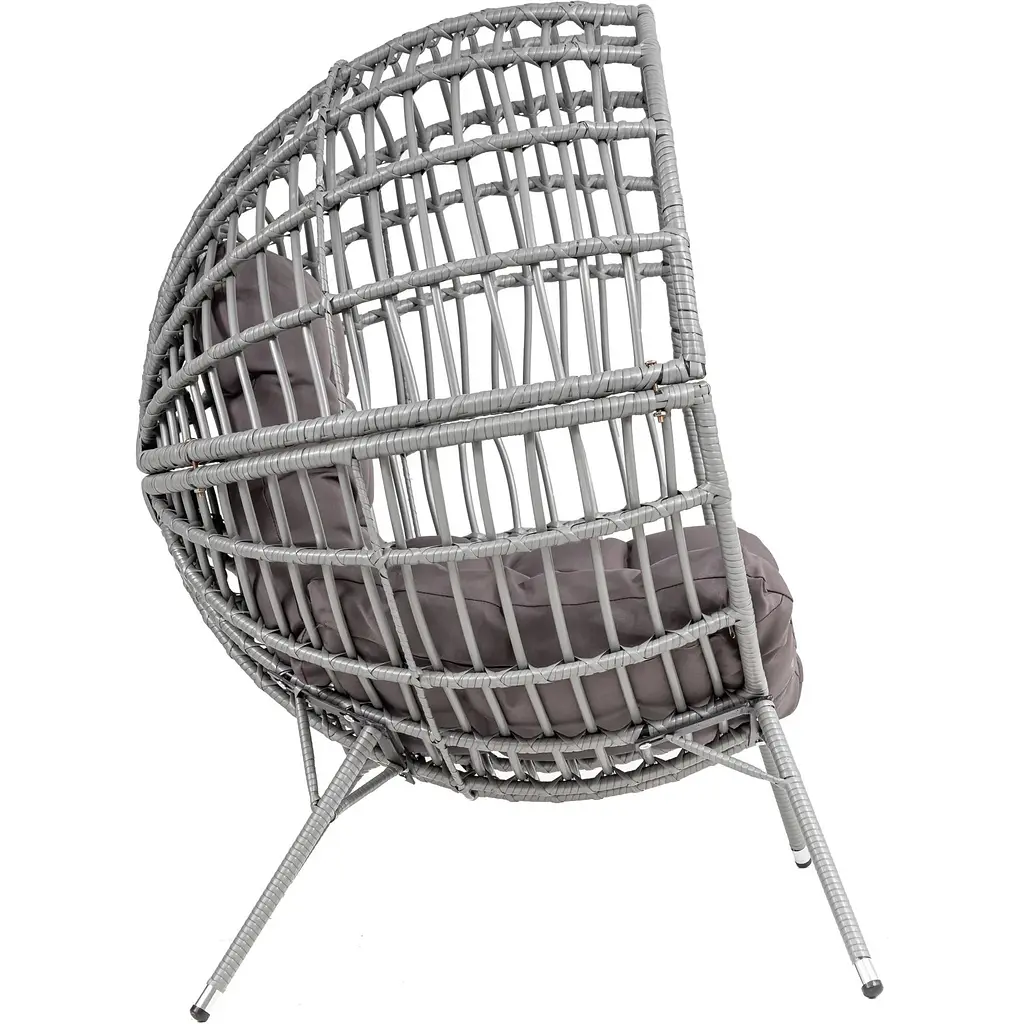 Садове крісло Di Volio Arancia сіро-графітовий - фото 4