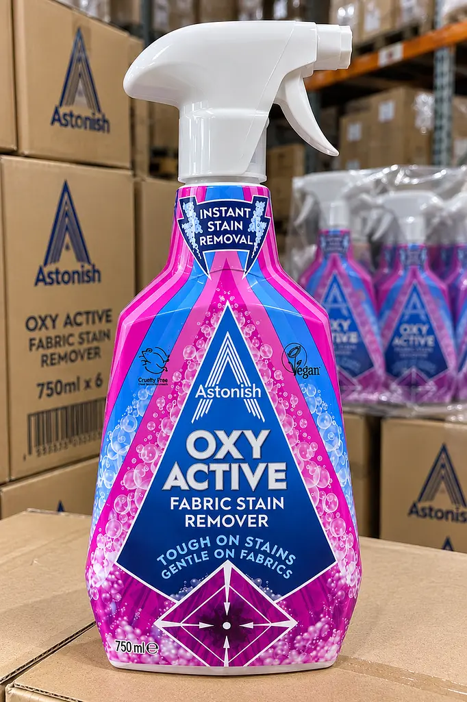 Набір для прання Astonish - гель-концентрат Magic Premium 2 кг + плямовивідник Astonish Oxy Active 750 мл - фото 4