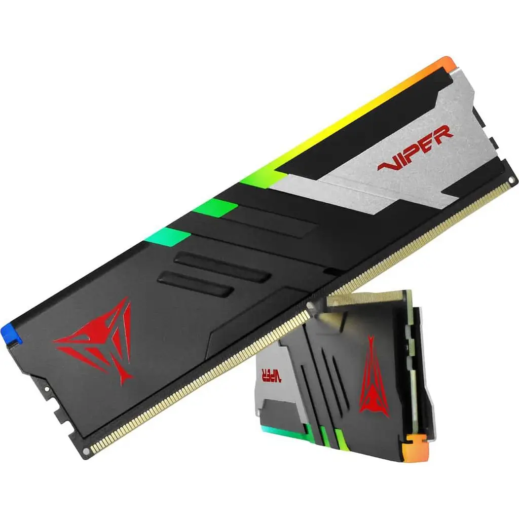 Модуль пам'яті DDR5 Patriot Viper Venom RGB 2x32 ГБ 6000 МГц чорний (PVVR564G600C36K) [175568] - фото 2