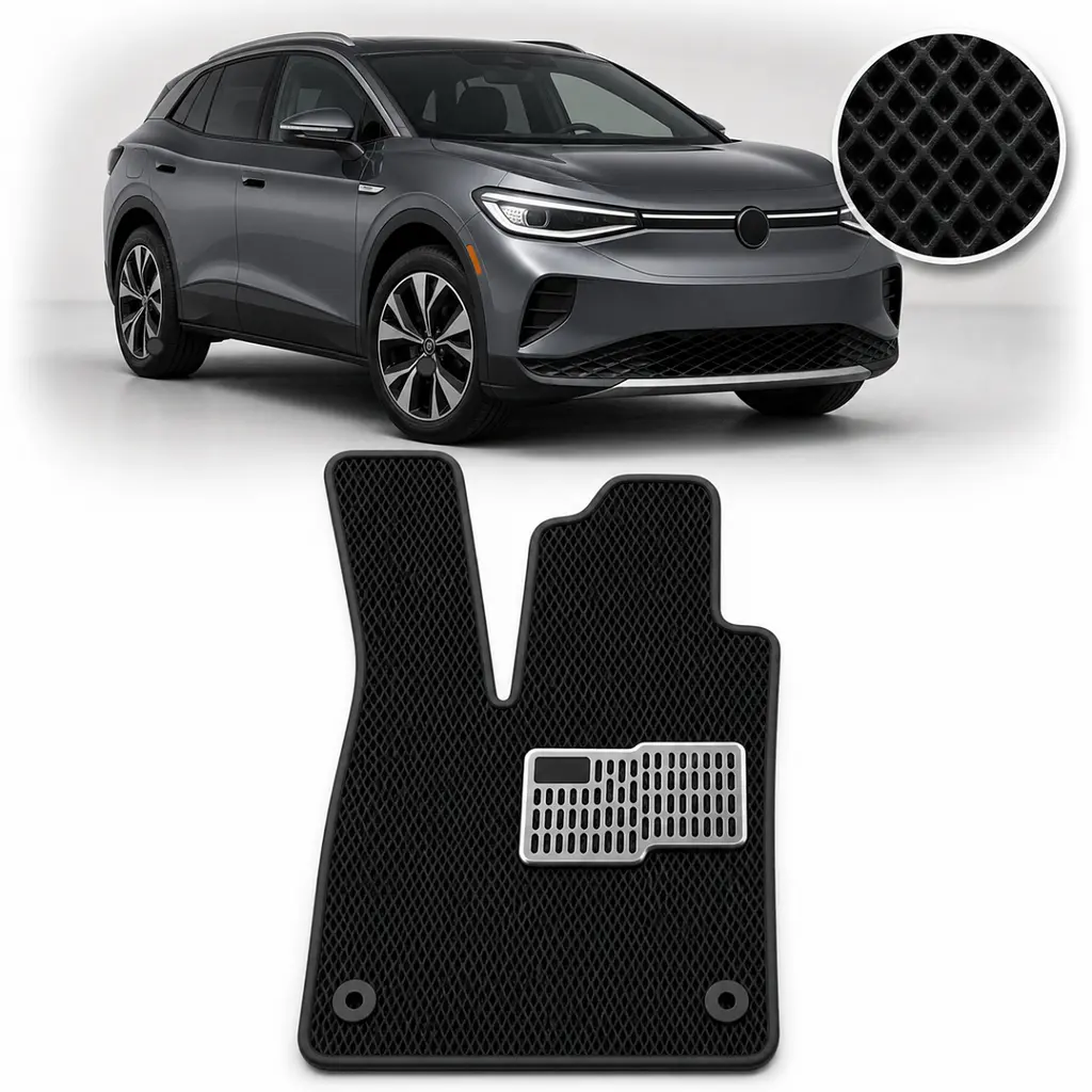 Килимок водія EVA для Volkswagen ID.4 2020- (Металевий підп'ятник) 1 шт