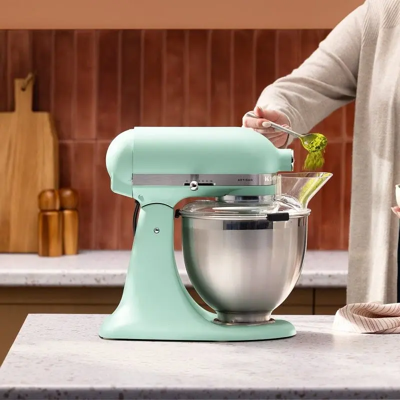 Кухонна машина KitchenAid Artisan 4,7 л 5KSM195PSESD з відкидним блоком, свіжа м'ята - фото 8