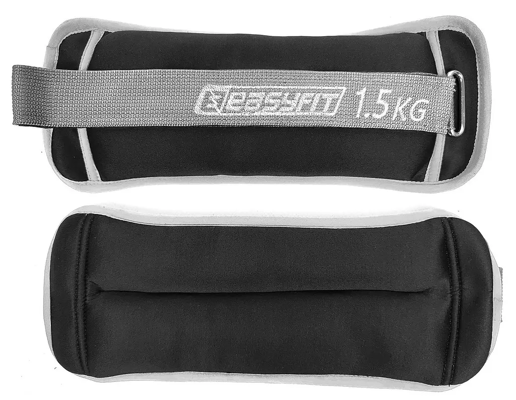 Обтяжувачі для ніг та рук з металом EasyFit MYAKI по 1,5 кг (пара) - фото 4