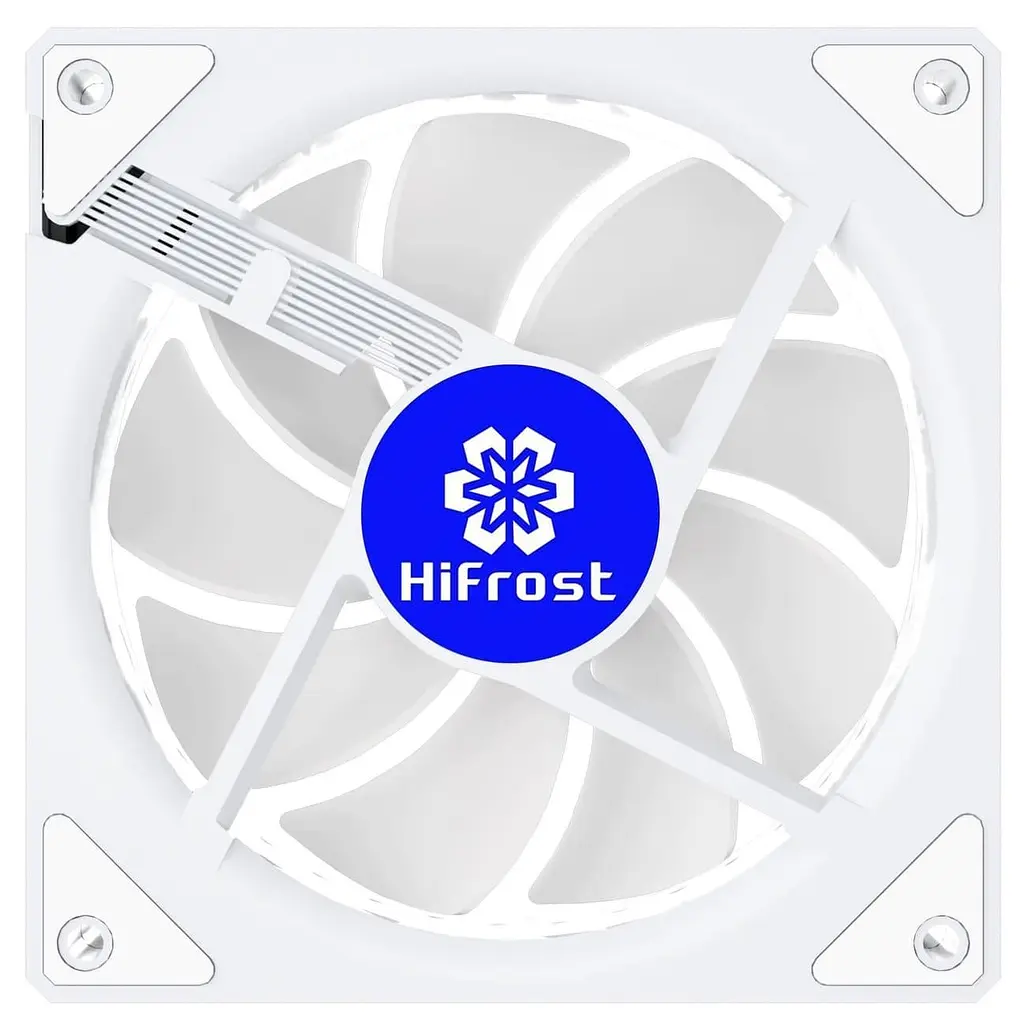 Вентилятор Coolmoon 120мм CM-5PRO-W-F Forward (CM-5PRO-W-F) White - фото 5