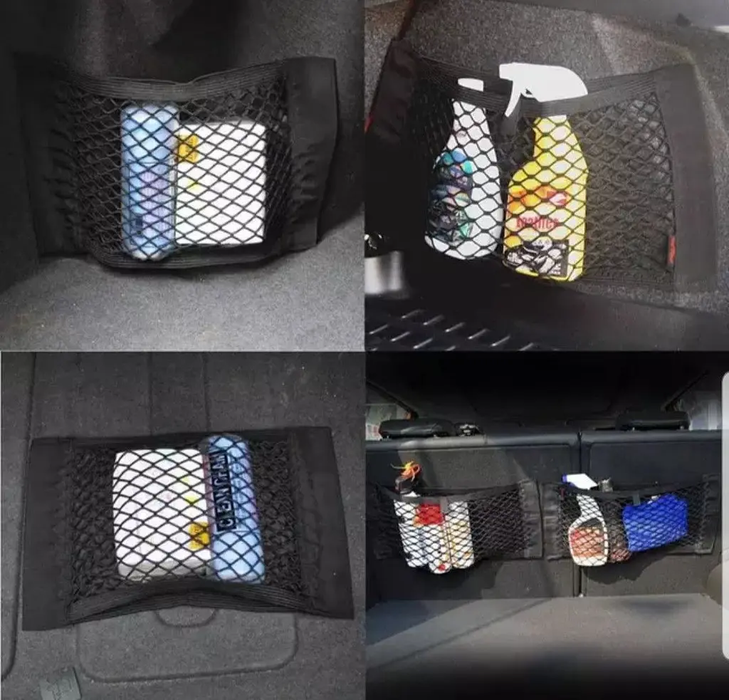 Сітка органайзер кишеня липучка в багажник 350 х 250 мм (VT2108B) - фото 3