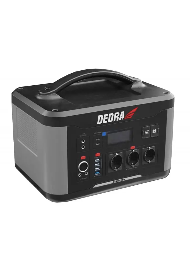 Портативна електростанція DEDRA DEZS1500 - 1500 Вт - фото 2