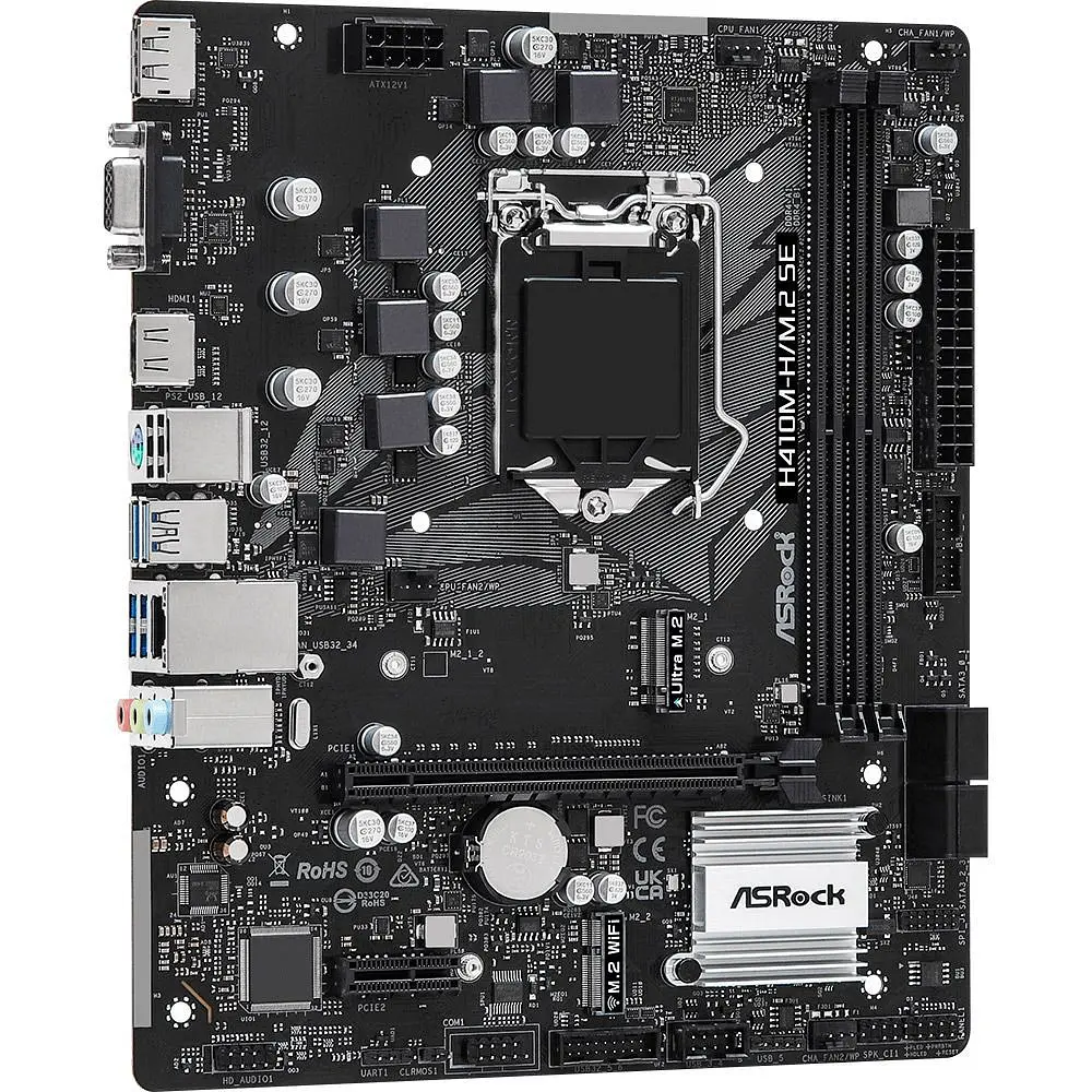 Материнська плата ASRock H410M-H/M.2 SE [140229] - фото 3