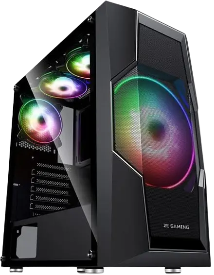 Корпус 2E Gaming Turbo G2057 ARGB Black (2E-G2057B) - фото 2