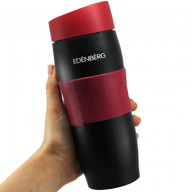 Термокружка Edenberg EB-622-Red 380 мл красная - фото 3