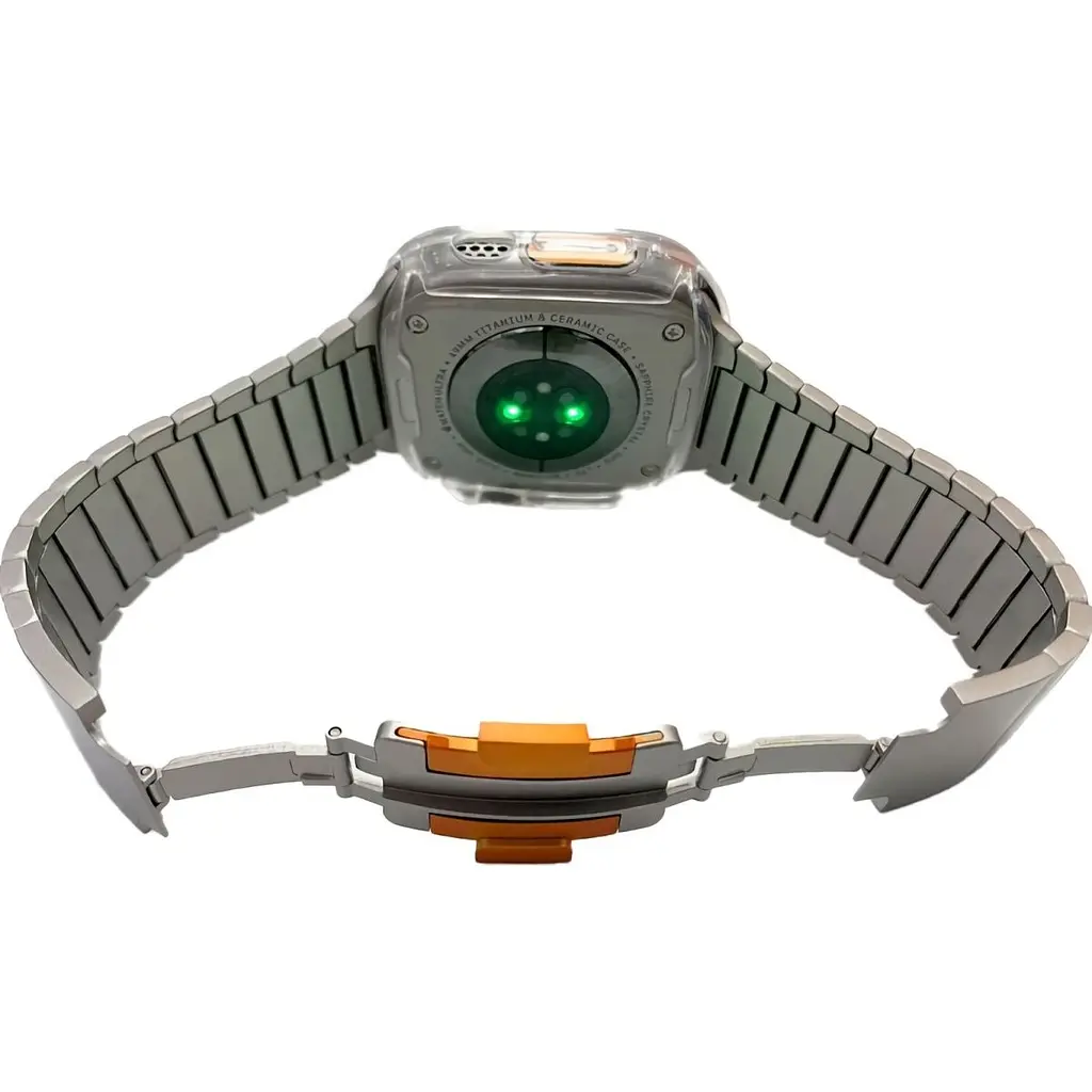 Ремінець DK Stainless Steel для Apple Watch 49/46/45/44/42mm Steel [130999] - фото 3