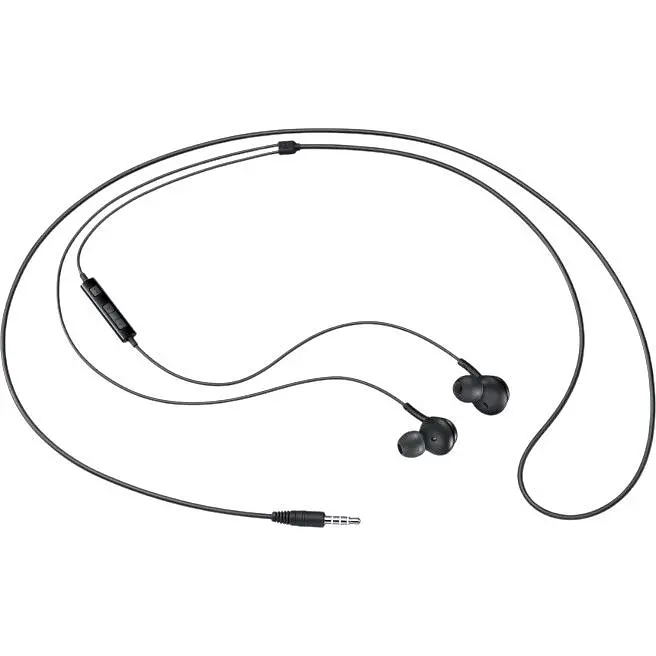 Навушники з проводом Samsung EG920L black з мікрофоном - фото 2