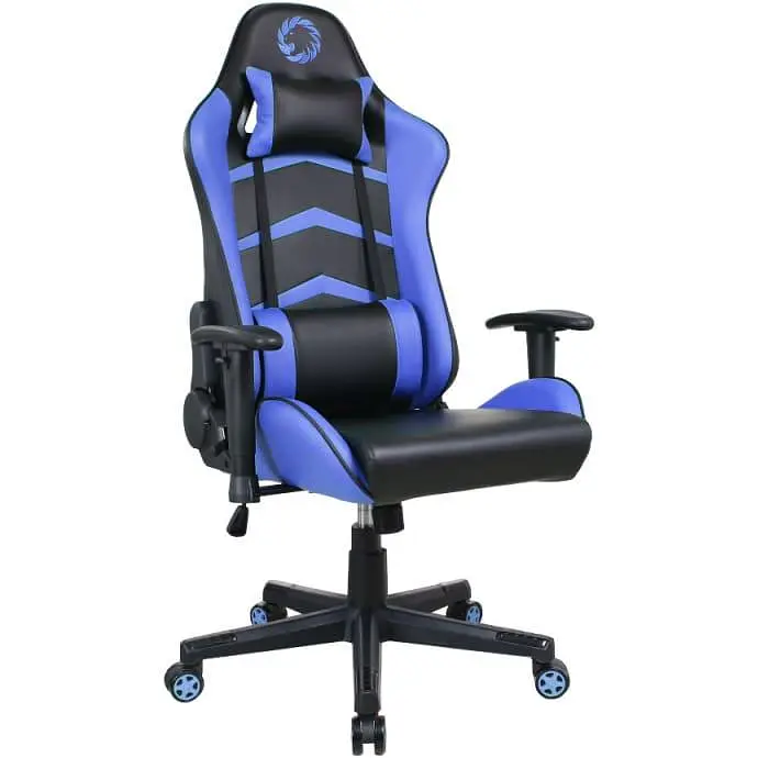 Ігрове крісло GameMax GCR09 Blue (GCR09 Blue) - фото 2