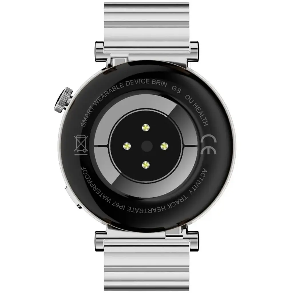 Смарт-часы W&O X6 Pro Plus Amoled+IP67 Silver - фото 3