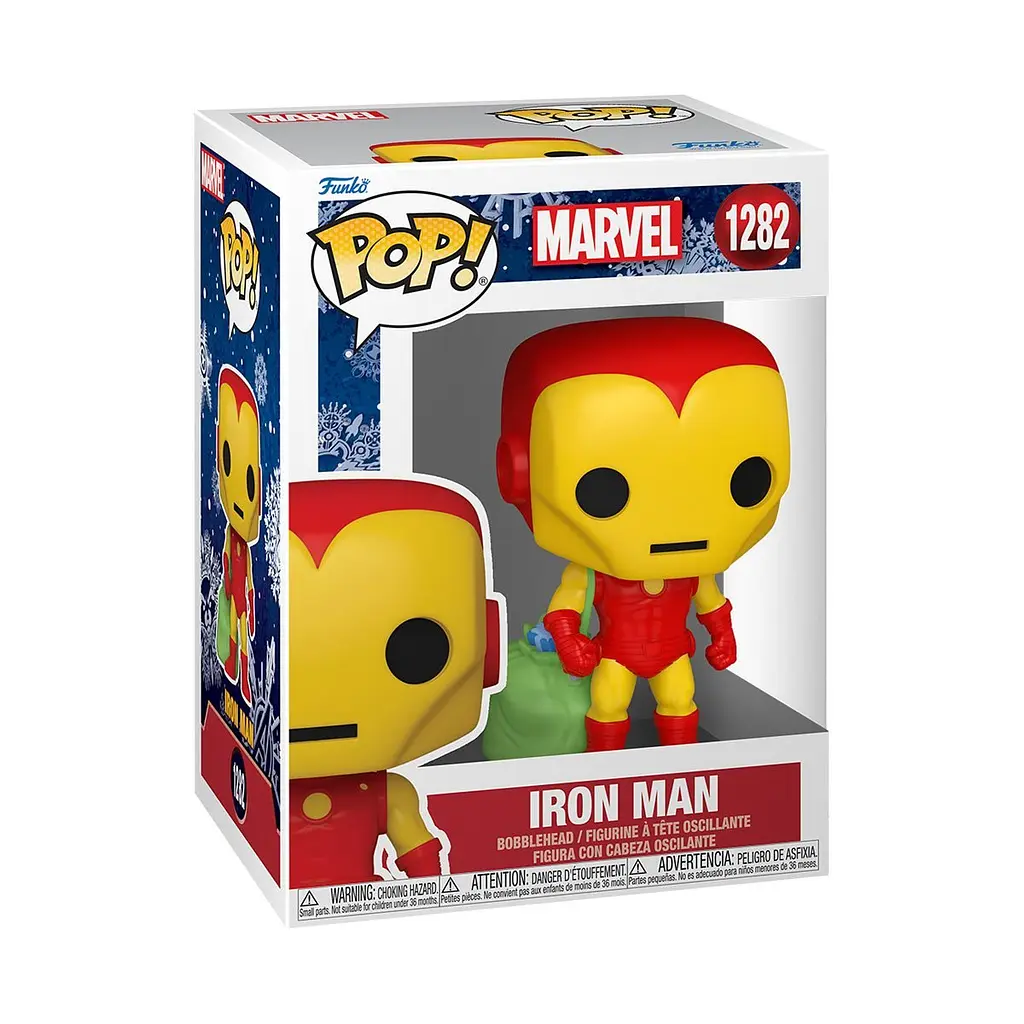 Фігурка Funko Pop Марвел Залізна людина з мішком Marvel Iron Man with Bag 10 см FP M IM 1282 - фото 2