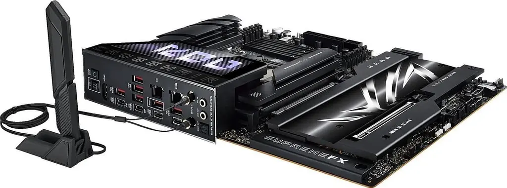 Материнська плата ASUS ROG CROSSHAIR X870E HERO (ROG CROSSHAIR X870E HERO) (Socket AM5, AMD X870E, ATX) - фото 6