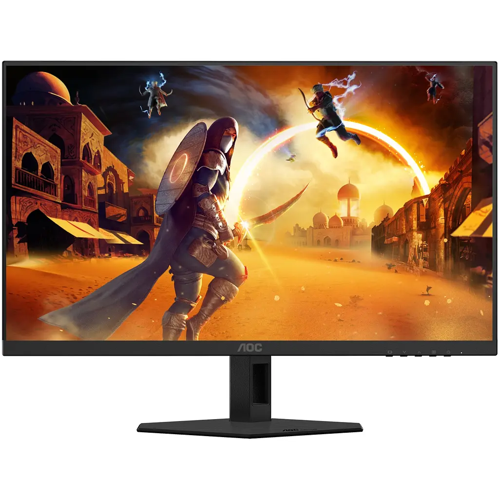 TFT 23.8` AOC Q24G4RE, QHD, 180Гц, 2xHDMI, DP, чорний