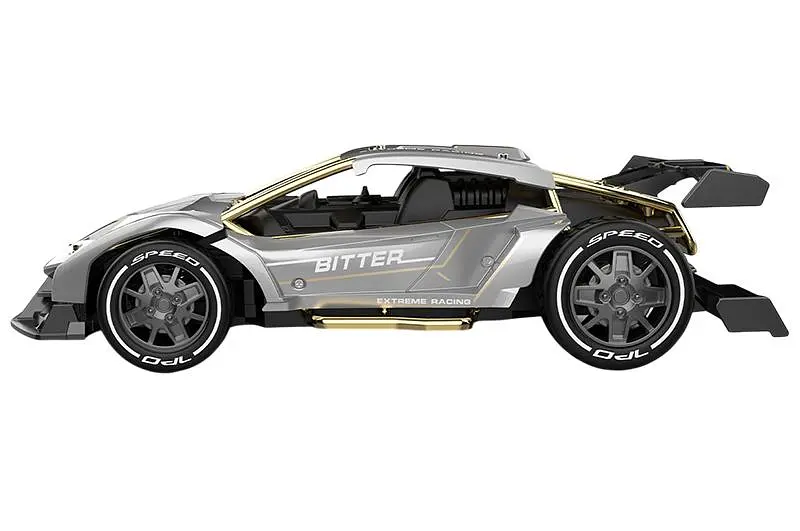 Машинка на радіокеруванні гоночна металева Extreme Racing KS Drive SL-8212ARHS сірий колір - фото 3