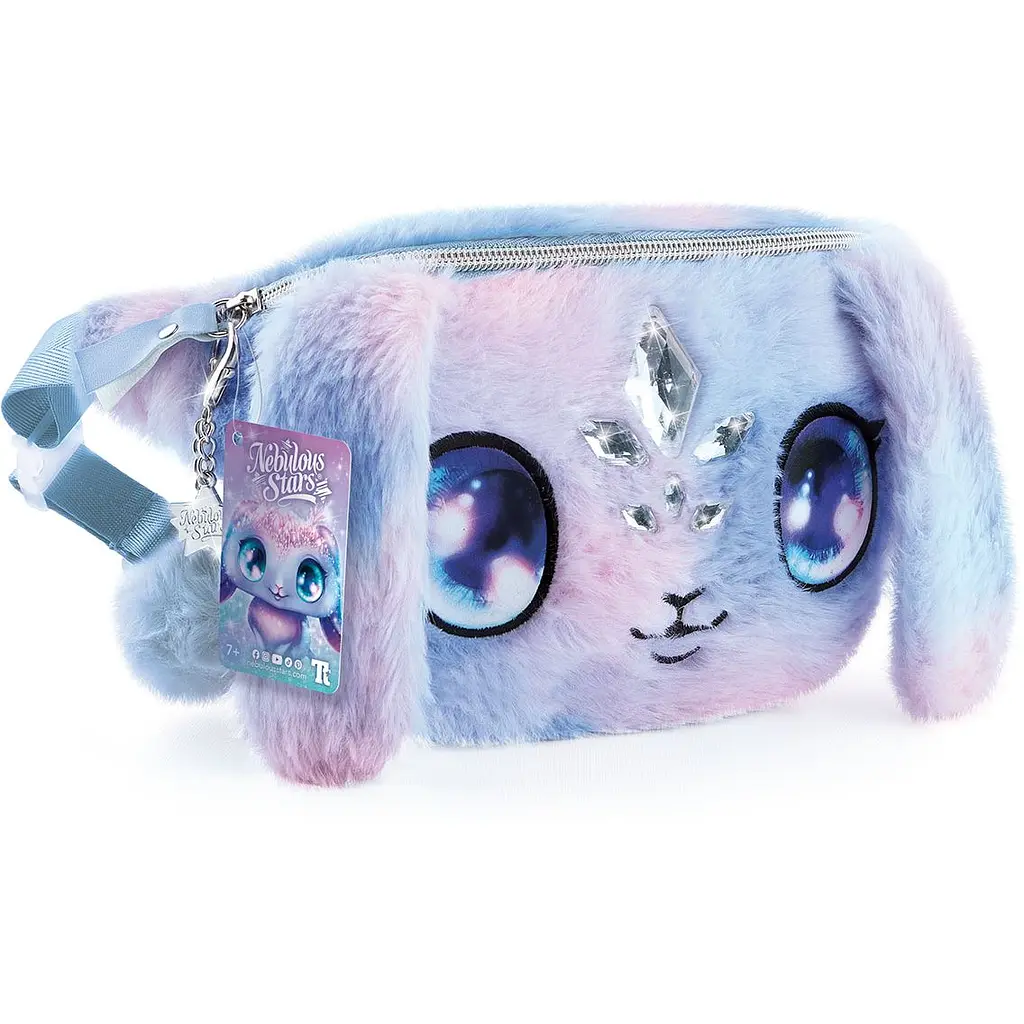 Пушистая поясная сумка Nebulous Stars - Агата (12662) - фото 2