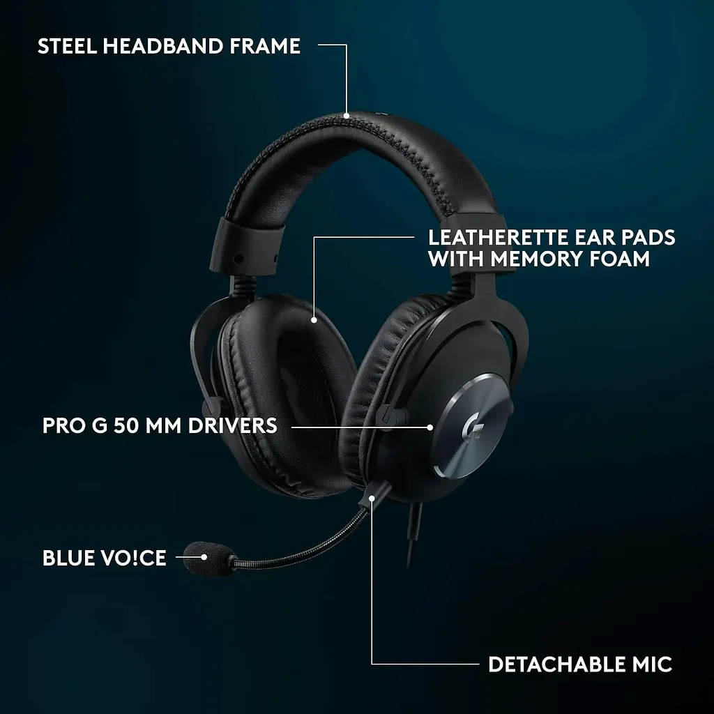 Навушники Logitech G PRO X SE Black (981-001470) - фото 6