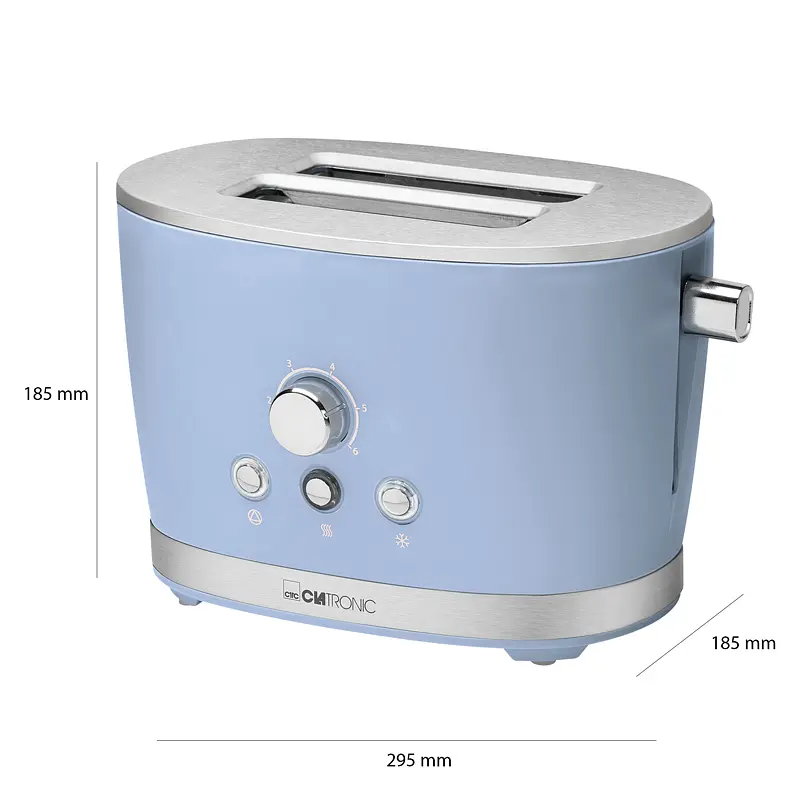 Тостер CLATRONIC TA 3690 Blue - фото 3