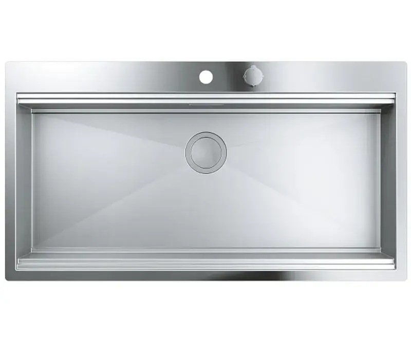 Кухонная мойка Grohe EX Sink K800 31586SD0, Нержавеющая сталь - фото 1