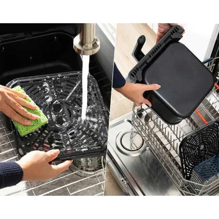 Мультипіч Cosori Smart Dual Blaze Chef Edition CAF-P583S-AEUR сіро-чорна [99044] - фото 13