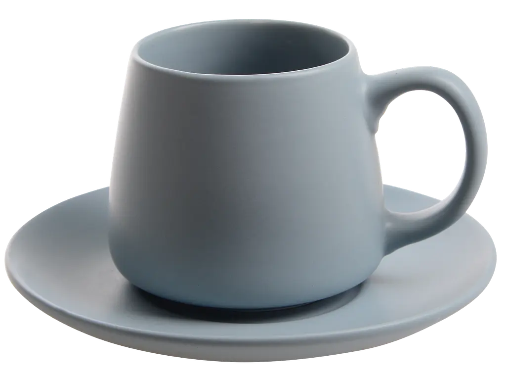 Набір чашок Limited Edition Morning Coffee 2х240 мл з блюдцями порцеляна (RX-N24704) - фото 2