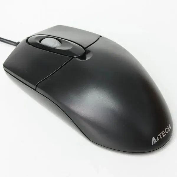 Миша A4Tech OP-720 USB black - фото 2