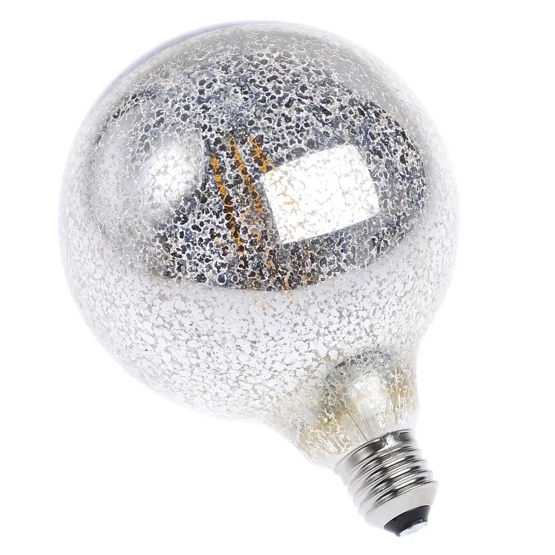 Лампа Brille світлодіодна LED 6W E27 COG WW G125 CH 32-368 220 В - фото 3