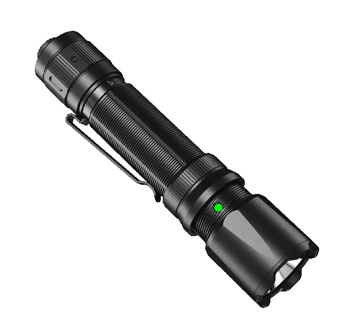 Ручной тактический фонарь Fenix TK20R V2.0 3000лм зарядка через Type-C (Черный) - фото 5