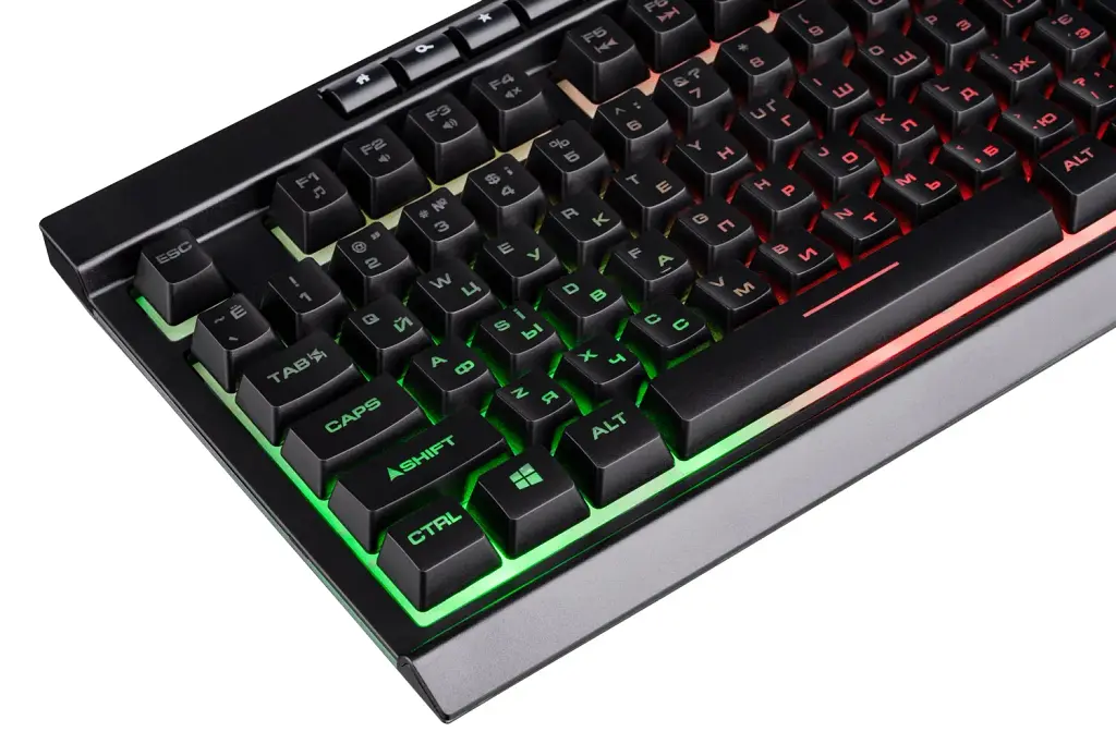 Клавіатура 2E Gaming KG300UB LED Ukr Black (2E-KG300UB) - фото 3