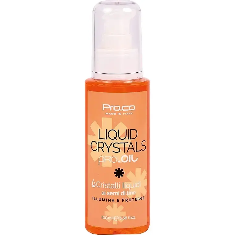 Рідкі кристали Pro.Co Liquid Crystals Pro.Oil для блиску волосся 100 мл