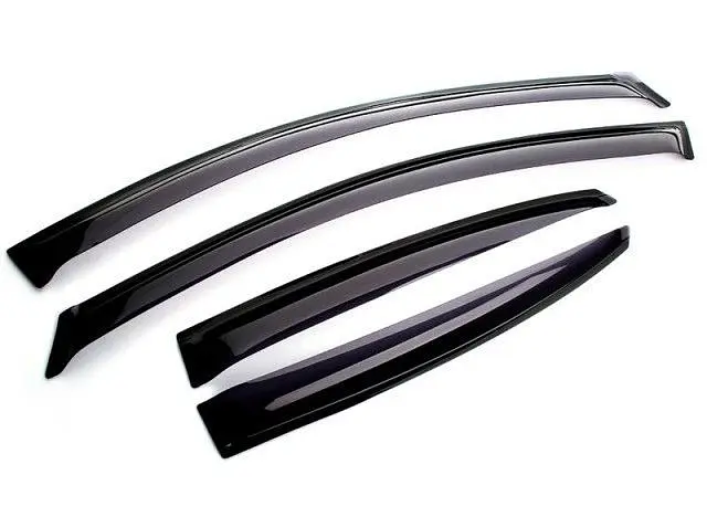 Дефлектори вікон вітровики Renault Sandero 2007- 2012 Скотч 3M Anv Air