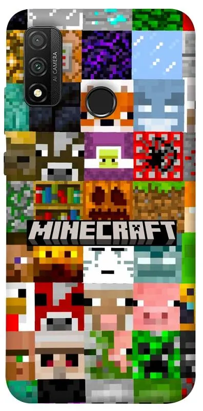 Чохол Demsky Minecraft collage для Huawei P Smart (2020)