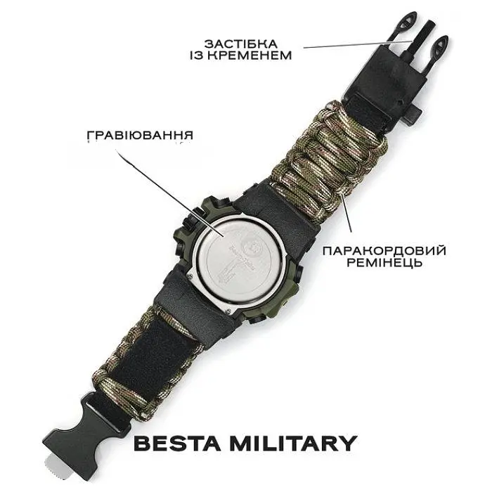 Годинник Besta Military з компасом - фото 6