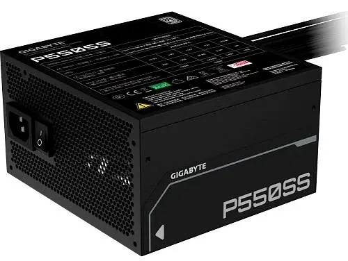 Блок живлення 550 Вт, P550SS, Black, 80+ Silver Gigabyte teh0028981 - фото 2