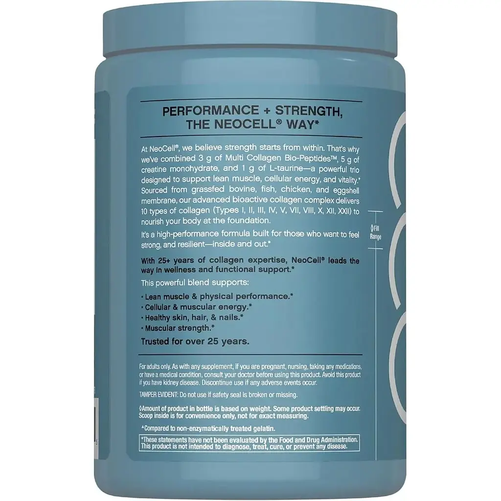Креатин та мультиколаген Neocell Creatine + Multi Collagen 285 г - фото 3
