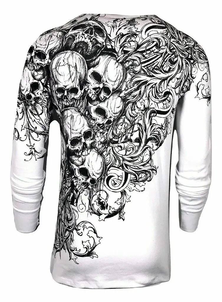 Футболка з довгим рукавом Xtreme Couture by Affliction Men's Thermal Shirt Accuser 3XL - фото 2