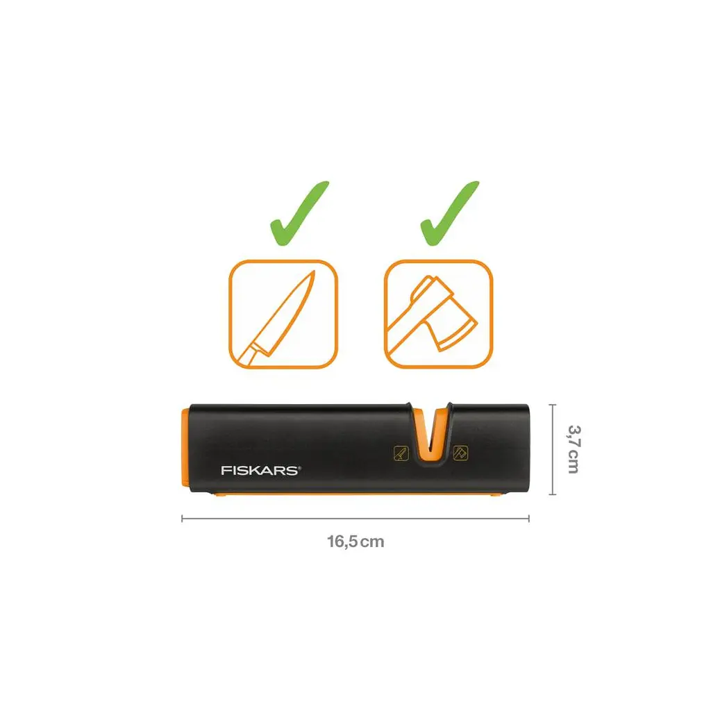 Сокира-колун Fiskars X25 XL (1015643) + Точило для сокир і ножів Fiskars (1060003) - фото 3