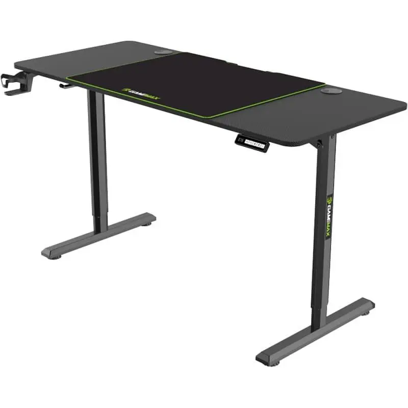 Геймерский стол GameMax D140 Carbon EC2 Electric Height (D140-Carbon-EC2) - фото 2
