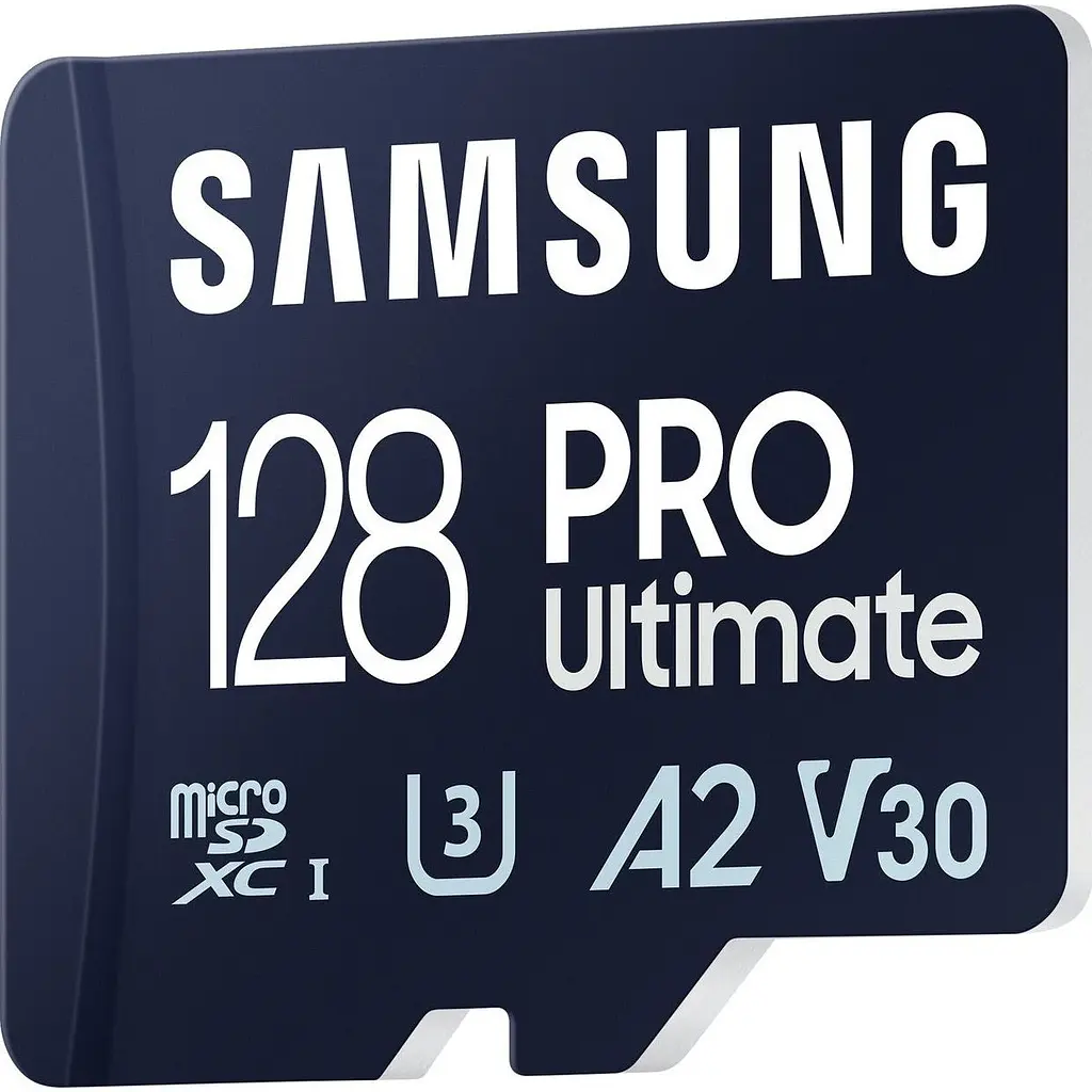Карта пам'яті Samsung microSDXC PRO Ultimate 128GB Class 10 UHS-I U3 V30 A2 + USB Reader (MB-MY128SB/WW) [145484] - фото 3