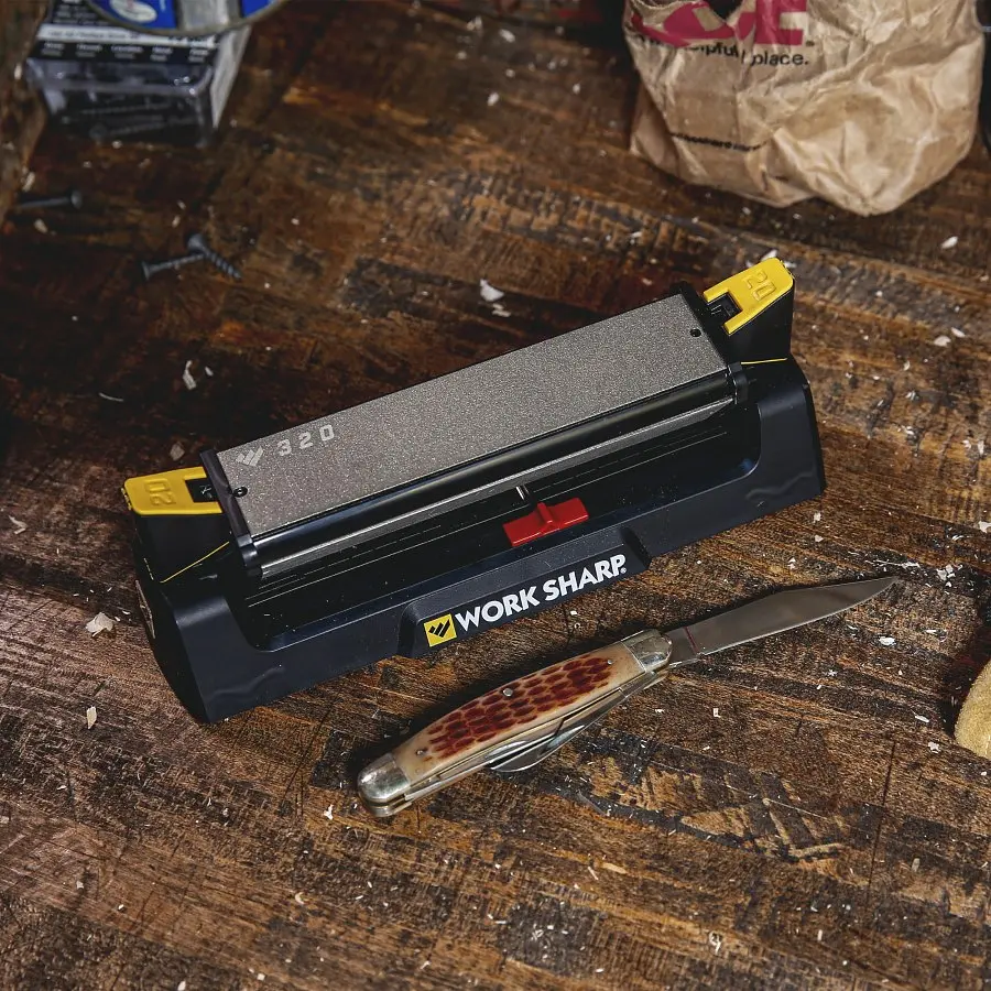 Точилка механічна Work Sharp Benchstone Sharpener (WSBCHBSS-I) - фото 6