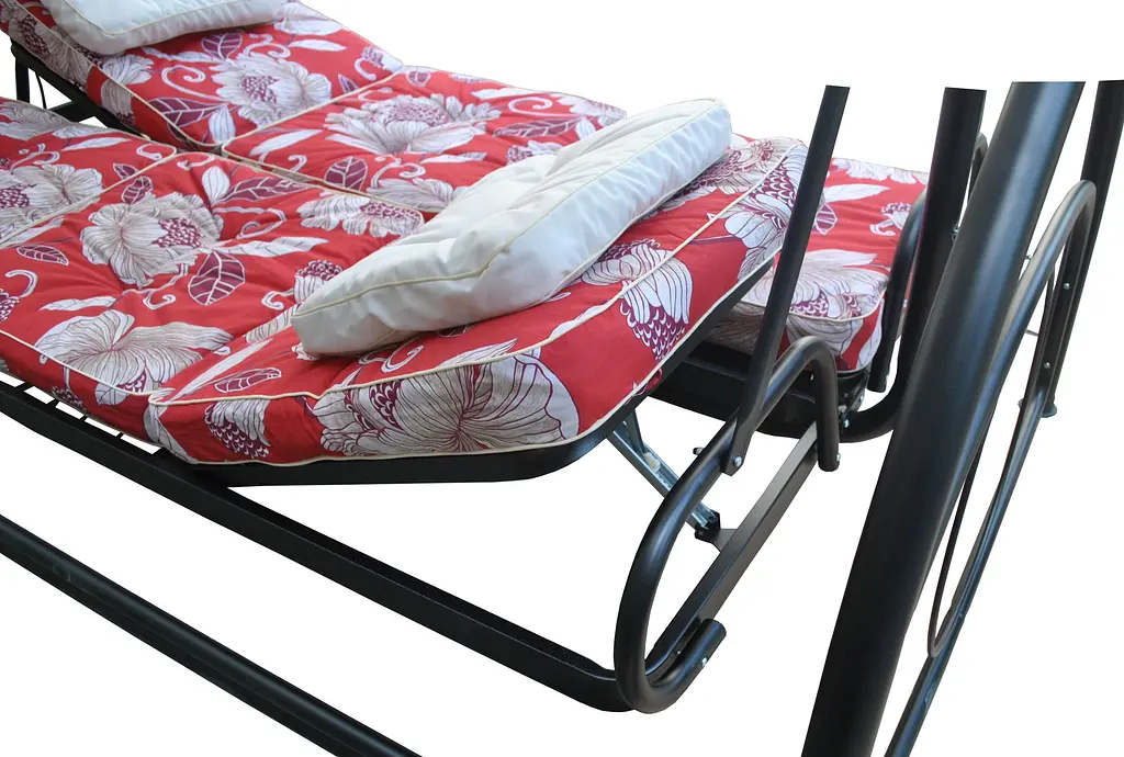 Садовая диван-качалка Ost-Fran Montreal хлопок 7077-138/тексилк 2736 - фото 4